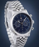 Maserati Epoca Chronograph Blue Dial Silver Steel Strap Watch For Men - R8873618024 Buy Now By Maserati
