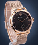 Maserati Epoca Anthracite Dial Rose Gold Mesh Bracelet Watch For Men - R8853118004 Buy Now By Maserati