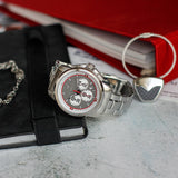 Maserati Royale Chronograph Grey Dial Silver Steel Strap Watch For Men - R8873637003 Buy Now By Maserati