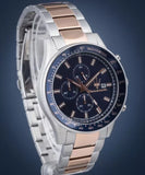 Maserati SFIDA Chronograph Blue Dial Two Tone Steel Strap Watch For Men - R8873640012 Buy Now By Maserati