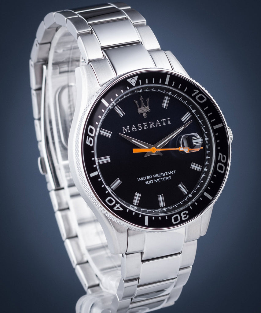 Maserati SFIDA Quartz Bue Dial Stainless Steel Watch For Men - R8853140001 Buy Now By Maserati