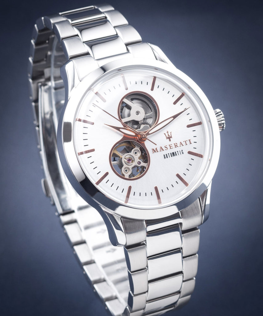 Maserati Tradizione Automatic White Dial Stainless Steel Watch For Men - R8823125001 Buy Now By Maserati