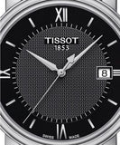Tissot T Classic Bridgeport Black Dial Silver Steel Strap Watch For Men - T097.410.11.058.00 Buy Now By Tissot