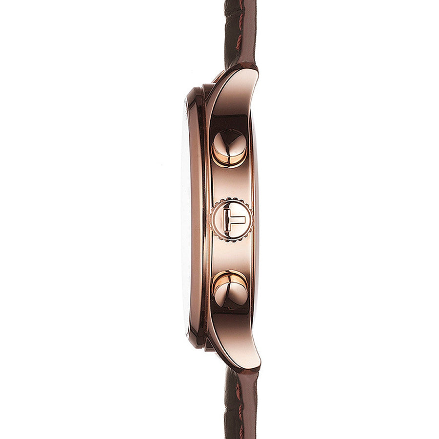 Tissot Chrono XL Classic Silver Dial Brown Leather Strap Watch For Men - T116.617.36.037.00 Buy Now By Tissot