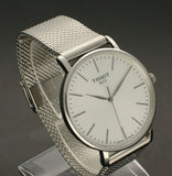 Tissot Everytime Gent Silver Dial Silver Mesh Bracelet Watch for Men - T143.410.11.011.00 Buy Now By Tissot