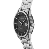 Tissot Luxury Powermatic 80 Black Dial Silver Steel Strap Watch for Men - T086.407.11.201.02 Buy Now By Tissot