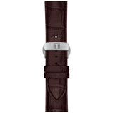 Tissot Luxury Powermatic 80 Silver Dial Brown Leather Strap Watch For Men - T086.407.16.031.00 Buy Now By Tissot