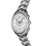 Tissot T Classic PR 100 Chronograph Silver Dial Silver Steel Strap Watch For Men - T101.417.11.031.00 Buy Now By Tissot