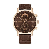 Tommy Hilfiger Kane Brown Dial Brown Leather Strap Watch for Men - 1710400 Buy Now By Tommy Hilfiger