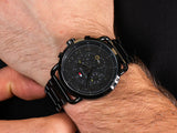 Tommy Hilfiger Briggs Black Dial Black Steel Strap Watch for Men - 1791423 Buy Now By Tommy Hilfiger