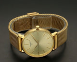 Tissot Everytime Gent Gold Dial Gold Mesh Bracelet Watch for Men - T143.410.33.021.00 Buy Now By Tissot