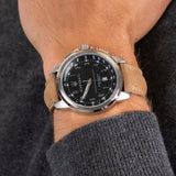 Maserati Successo Black Dial Beige Leather Strap Watch For Men - R8851121004 Buy Now By Maserati