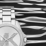 Michael Kors Bradshaw Quartz Silver Dial Silver Steel Strap Watch For Women - MK6554 Buy Now By Michael Kors