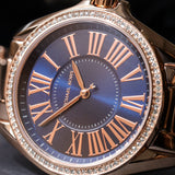 Michael Kors Kacie Three Hand Black Dial Rose Gold Steel Strap Watch for Women - MK6930 Buy Now By Michael Kors