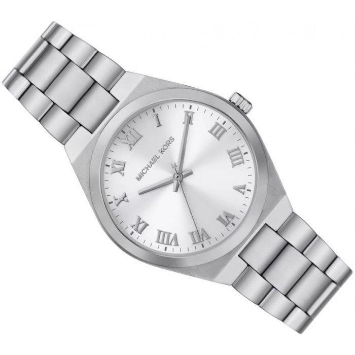 Michael Kors Lennox Three Hand Silver Dial Silver Steel Strap Watch For Women - MK7393 Buy Now By Michael Kors