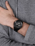 Michael Kors Brecken Chronograph Black Dial Black Steel Strap Watch For Men - MK8858 Buy Now By Michael Kors