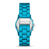 Michael Kors Runway Limited Edition Blue Dial Blue Steel Strap Watch for Women - MK7479LE Buy Now By Michael Kors