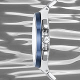 Michael Kors Lennox Chronograph Blue Dial Silver Steel Strap Watch For Men - MK8938 Buy Now By Michael Kors