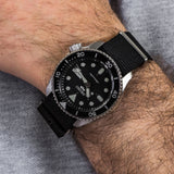 Seiko 5 Sports SKX Automatic Black Dial Black NATO Strap Watch For Men - SRPD55K3 Buy Now By Seiko