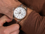 Tommy Hilfiger Shawn Quartz White Dial Two Tone Steel Strap Watch for Men - 1791617 Buy Now By Tommy Hilfiger