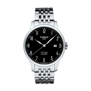 Tissot T Classic Powermatic 80 Black Dial Silver Steel Strap Watch For Men - T41.1.483.52 Buy Now By Tissot