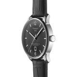 Tissot Chemin Des Tourelles Powermatic 80 Black Dial Black Leather Strap Watch For Men - T099.407.16.447.00 Buy Now By Tissot
