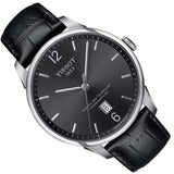 Tissot Chemin Des Tourelles Powermatic 80 Black Dial Black Leather Strap Watch For Men - T099.407.16.447.00 Buy Now By Tissot
