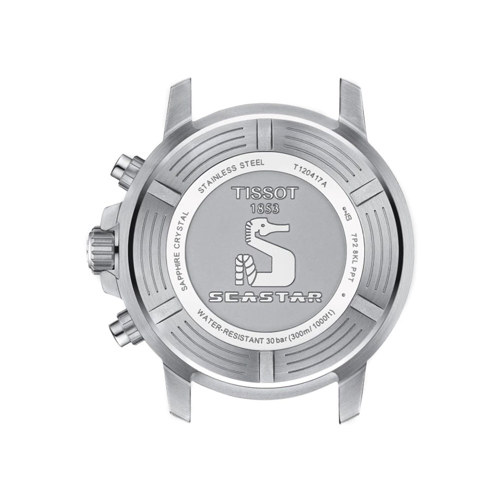 Tissot Seastar 1000 Chronograph Blue Dial Silver Steel Strap Watch For Men - T120.417.11.041.00 Buy Now By Tissot