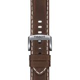 Tissot Supersport Chrono Black Dial Brown Leather Strap Watch for Men - T125.617.16.051.01 Buy Now By Tissot