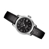 Tissot Le Locle Automatic Lady Black Dial Black Leather Strap Watch for Women - T41.1.123.57 Buy Now By Tissot