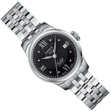 Tissot Le Locle Automatic Lady Black Dial Silver Steel Strap Watch For Women - T41.1.183.56 Buy Now By Tissot