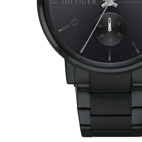 Tommy Hilfiger Daniel Black Dial Black Steel Strap Watch for Men - 1710414 Buy Now By Tommy Hilfiger