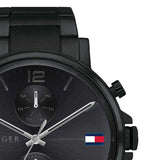 Tommy Hilfiger Daniel Black Dial Black Steel Strap Watch for Men - 1710414 Buy Now By Tommy Hilfiger