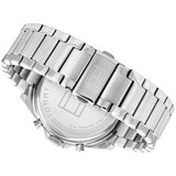 Tommy Hilfiger Baker Quartz Blue Dial Silver Steel Strap Watch For Men - 1710448 Buy Now By Tommy Hilfiger