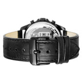 Tommy Hilfiger Baker Chronograph Black Dial Black Leather Strap Watch For Men - 1710452 Buy Now By Tommy Hilfiger
