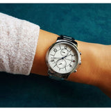 Tommy Hilfiger Claudia White Dial Silver Steel Strap Watch for Women - 1781819 Buy Now By Tommy Hilfiger