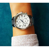 Tommy Hilfiger Claudia White Dial Silver Steel Strap Watch for Women - 1781819 Buy Now By Tommy Hilfiger