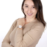 Tommy Hilfiger Angela Quartz Silver Dial Brown Leather Strap Watch for Women - 1782125 Buy Now By Tommy Hilfiger