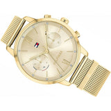 Tommy Hilfiger Blake Quartz Gold Dial Gold Mesh Bracelet Watch for Women - 1782302 Buy Now By Tommy Hilfiger