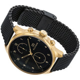 Tommy Hilfiger Chase Quartz Black Dial Black Mesh Bracelet Watch for Men - 1791580 Buy Now By Tommy Hilfiger