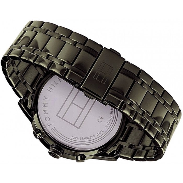 Tommy Hilfiger Quartz Black Dial Black Steel Strap Watch for Men - 1791634 Buy Now By Tommy Hilfiger