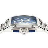 Versace Dominus Chronograph Blue Dial Silver Steel Strap Watch For Men - VE6H00423 Buy Now By Versace