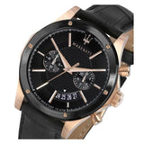 Maserati Circuito Black Dial Black Leather Strap Watch For Men - R8871627001 Buy Now By Maserati