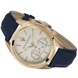 Maserati Traguardo Chronograph Grey Dial Leather Strap Men's Watch - R8871612016 Buy Now By Maserati