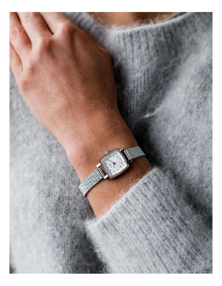 Tissot Lovely Square Silver Dial Silver Mesh Bracelet Watch For Women - T058.109.11.036.00 Buy Now By Tissot