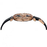 Versace Palazzo Empire Greca Black Dial Black Leather Strap Watch for Women - VEDV00719 Buy Now By Versace