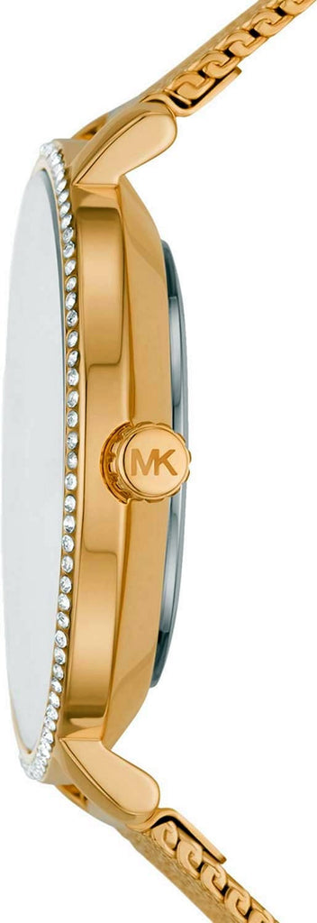Michael Kors Pyper Quartz Mother of Pearl White Dial Gold Mesh Bracelet Watch For Women - MK4619 Buy Now By Michael Kors