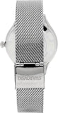Swarovski Octea Nova Black Dial Silver Mesh Bracelet Watch for Women - 5430420 Buy Now By Swarovski