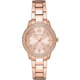 Michael Kors Tibby Pave Rose Gold Dial Rose Gold Steel Strap Watch for Women - MK1058 Buy Now By Michael Kors