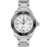 Tag Heuer Aquaracer Professional 300 Automatic White Dial Silver Steel Strap Watch for Men - WBP231C.BA0626 Buy Now By Tag Heuer